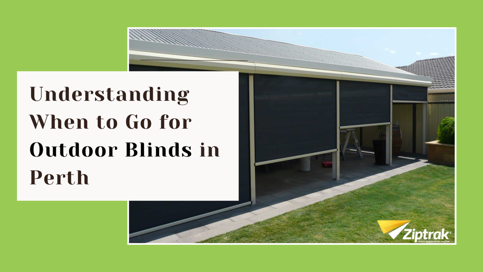 Outdoor Blinds Perth